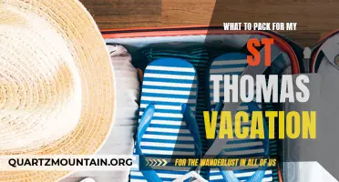 Essential Items to Pack for Your St. Thomas Vacation