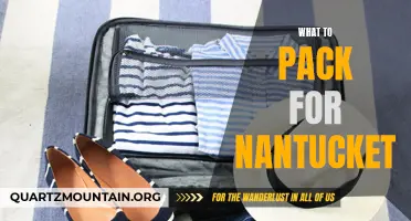 Essential Items to Pack for a Trip to Nantucket