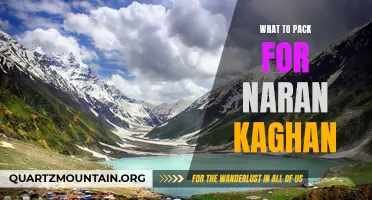 Essential Items to Pack for an Unforgettable Trip to Naran Kaghan
