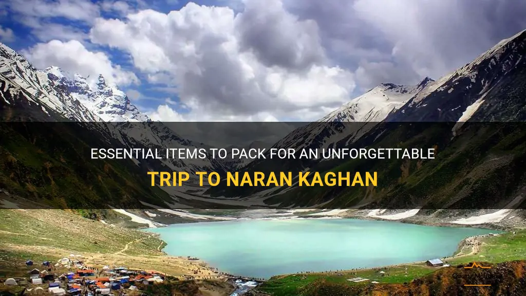 what to pack for naran kaghan