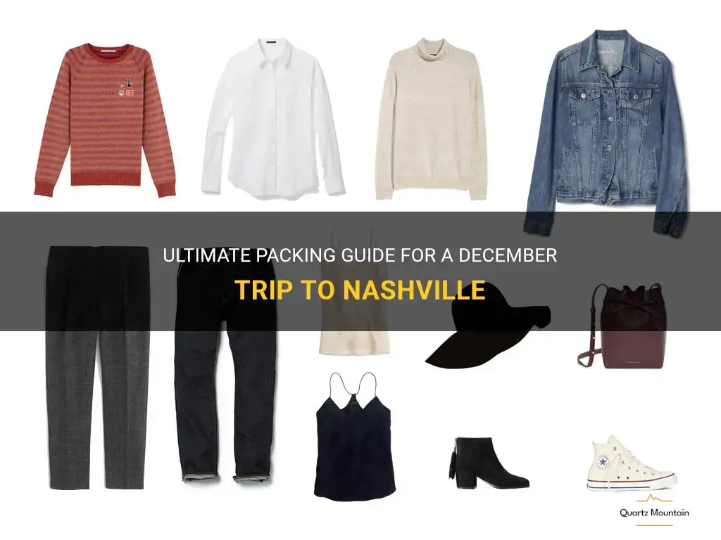 what to pack for nashville in december