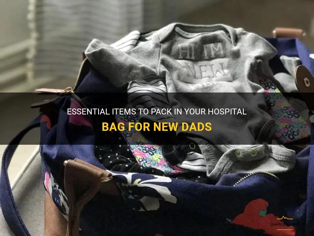 what to pack for new dad in hospital bag