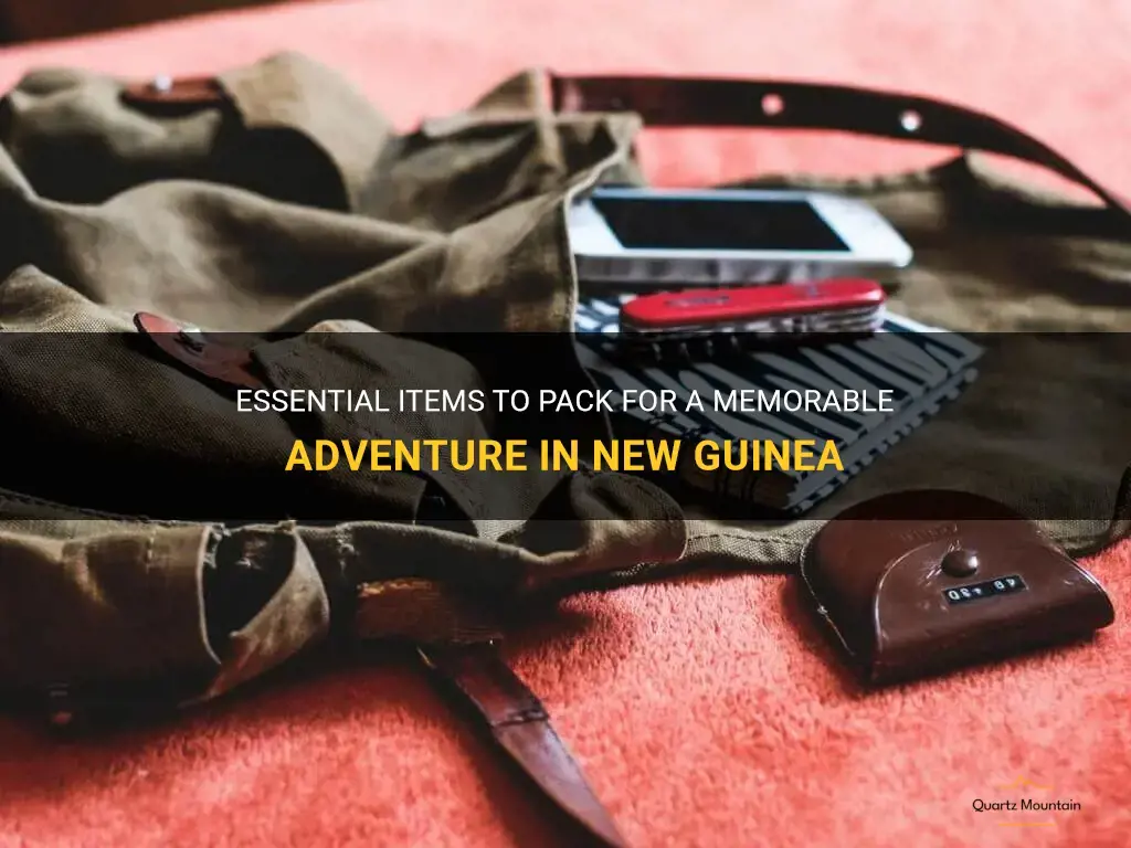 what to pack for new guinea