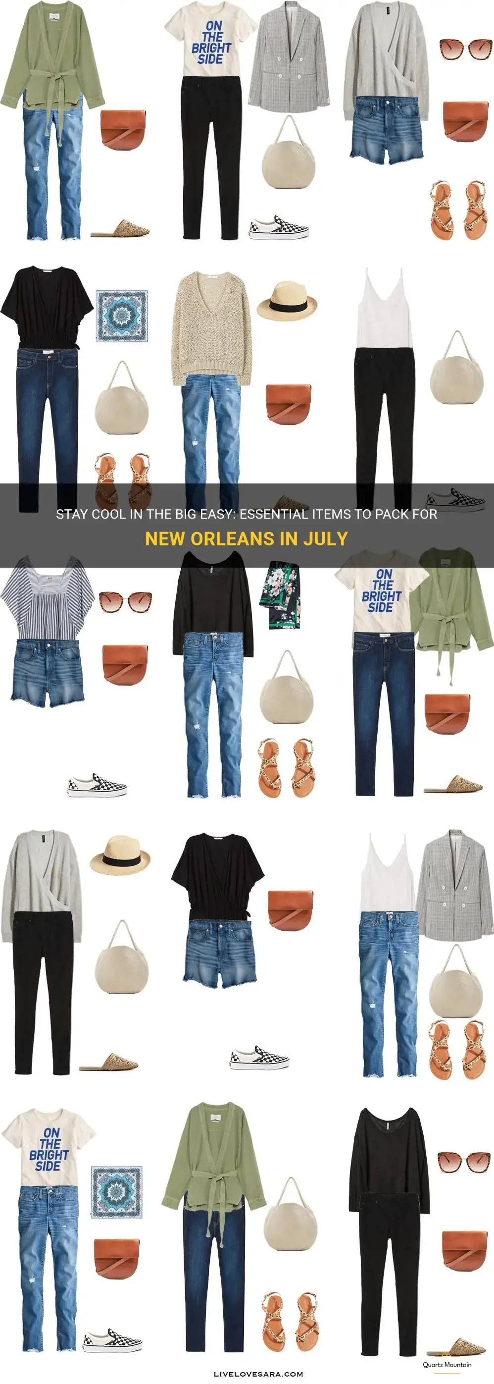 what to pack for new orleans in july