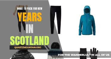 Essential Items to Pack for Celebrating New Year's in Scotland