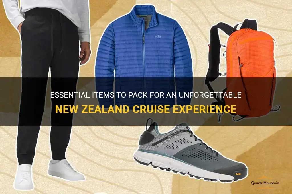 what to pack for new zealand cruise