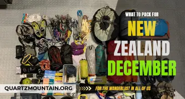 Essential Items to Pack for New Zealand in December