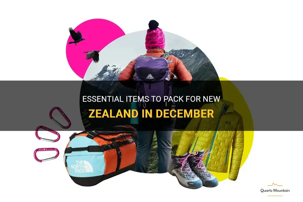 what to pack for new zealand december