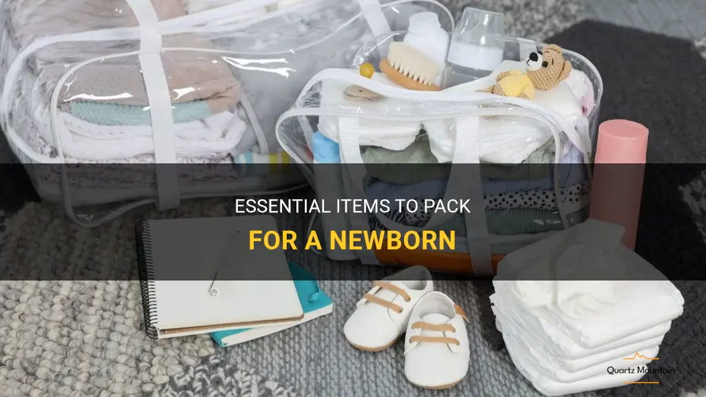what to pack for newborn