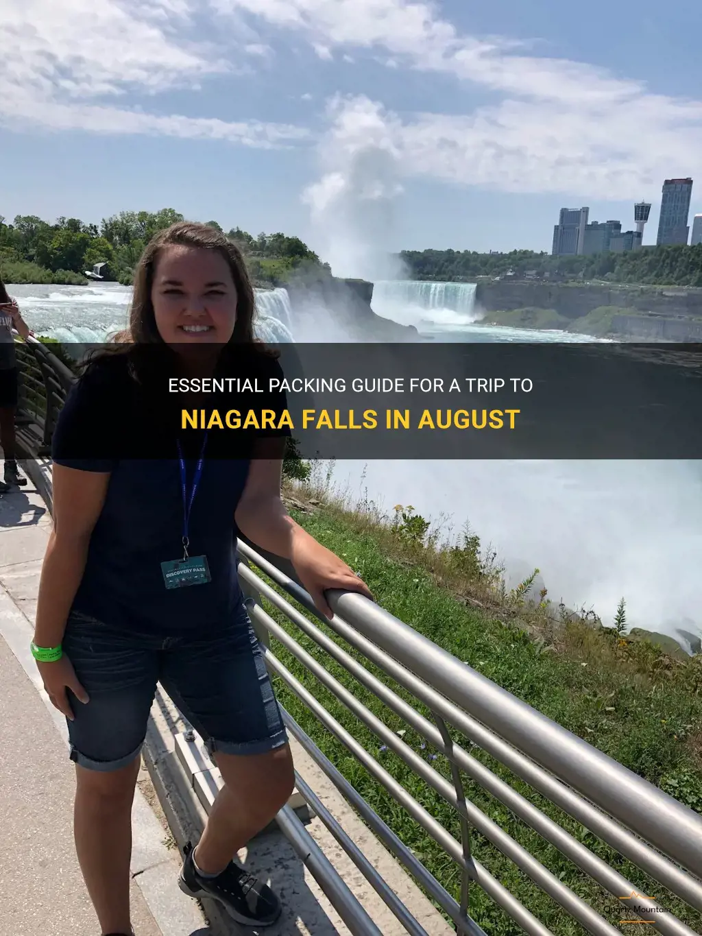 what to pack for niagara falls august