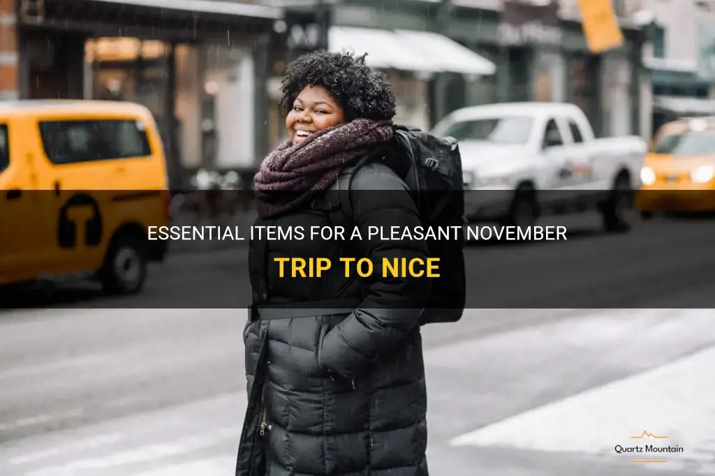 what to pack for nice in november