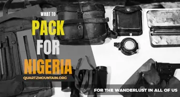 Essential Items to Pack for Your Trip to Nigeria
