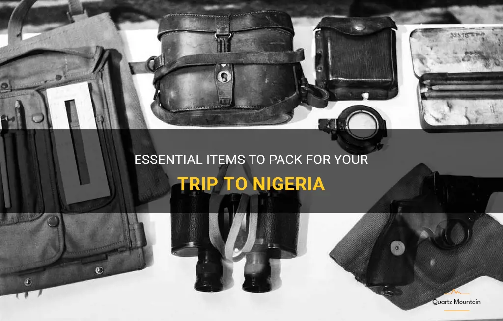 what to pack for nigeria