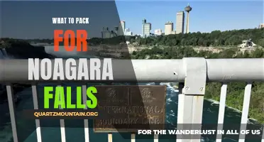 Must-Have Items to Pack for a Trip to Niagara Falls