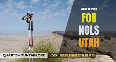 Essential Items to Pack for NOLS Utah Adventures