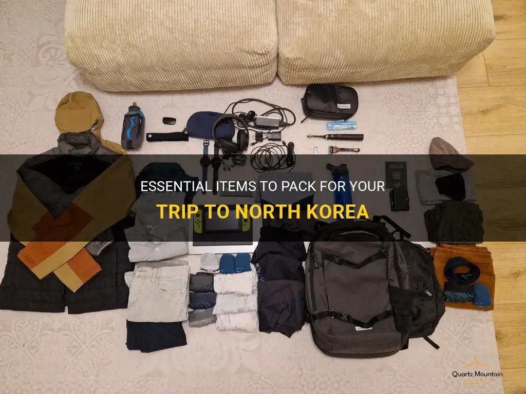 what to pack for north korea