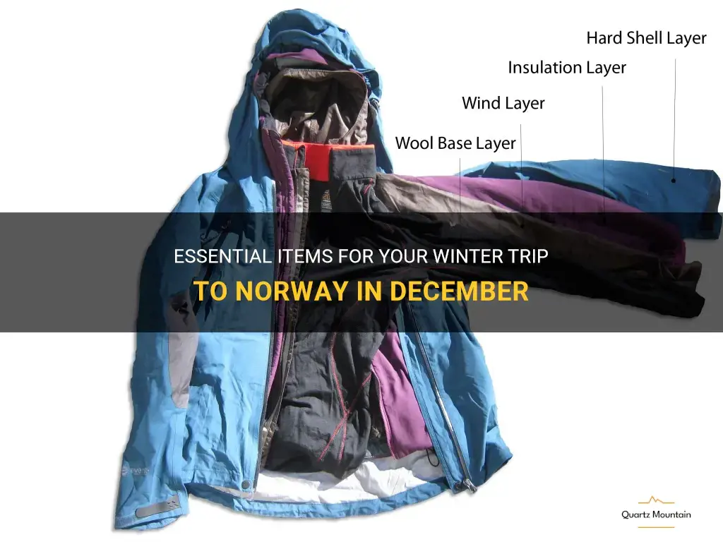 what to pack for norway in december