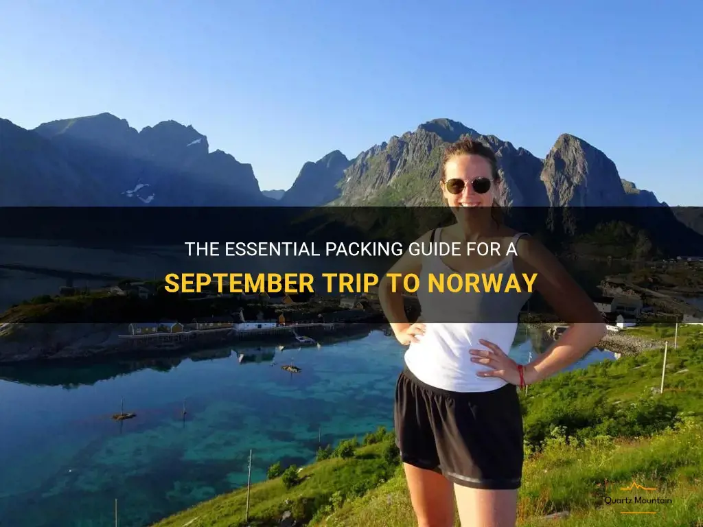 what to pack for norway in September