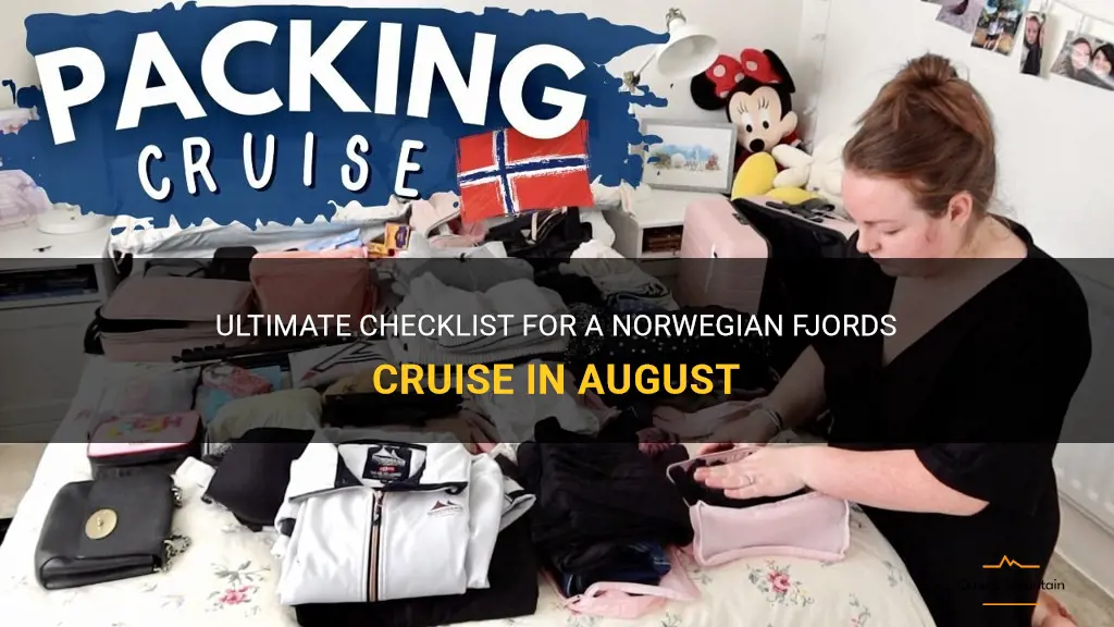 what to pack for norwegian fjords cruise in august