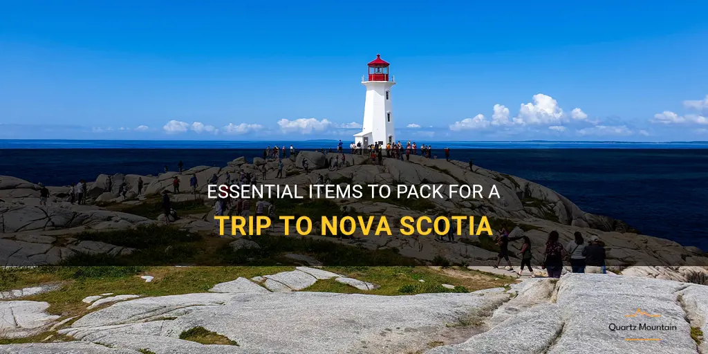 what to pack for nova scotia