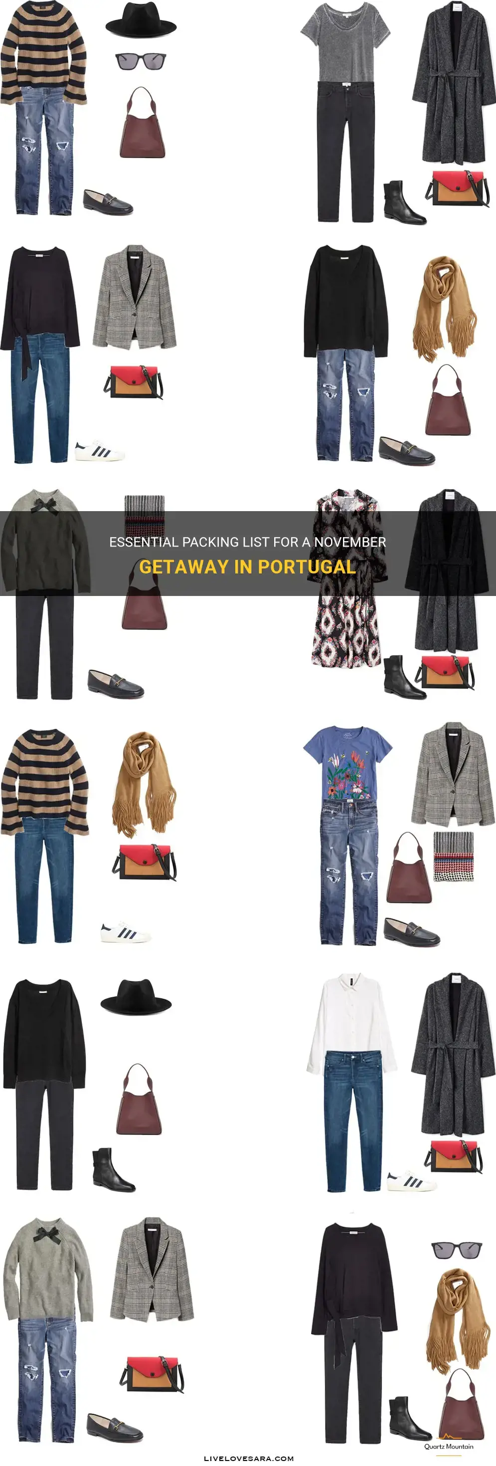what to pack for november in portugal