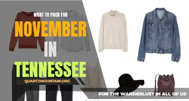 What You Should Pack for November in Tennessee