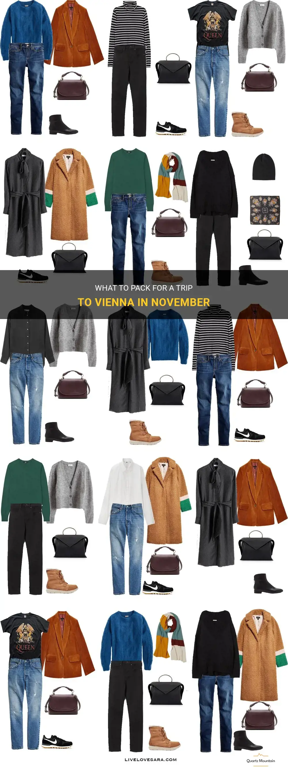 what to pack for november vienna