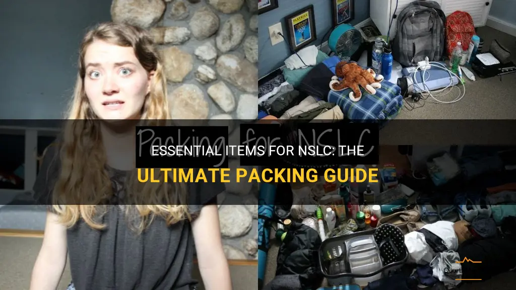 what to pack for nslc