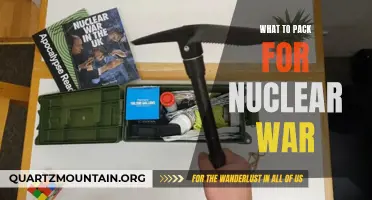 Survival Essentials: What to Pack for Nuclear War
