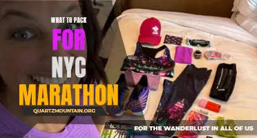 Essential Items to Pack for the NYC Marathon: Your Complete Guide