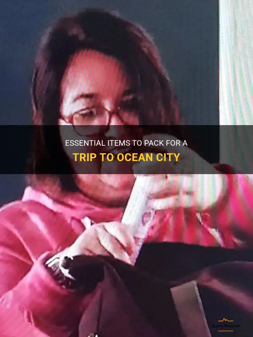 what to pack for ocean city