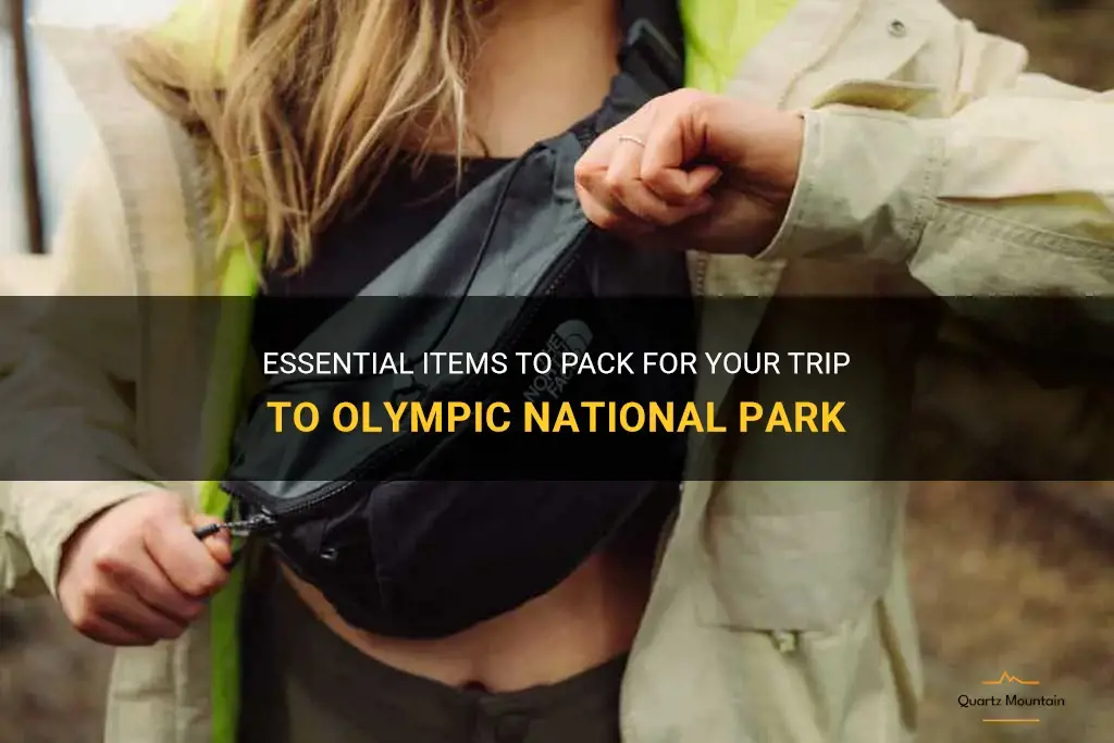 what to pack for olympic national park