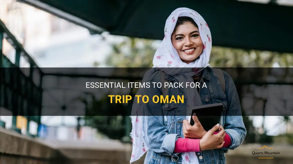 what to pack for oman