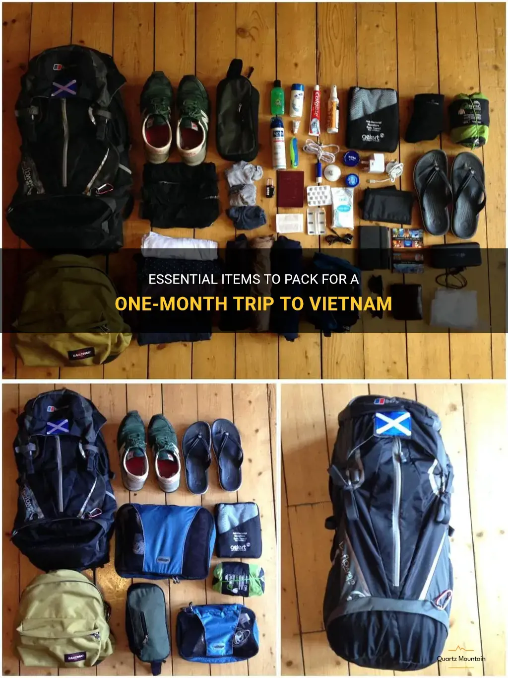 what to pack for one month in vietnam