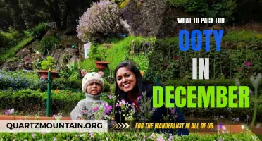 Packing Guide for Ooty in December: Stay Warm and Cozy on Your Winter Trip
