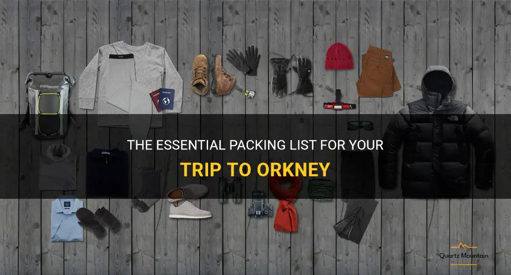 what to pack for orkney