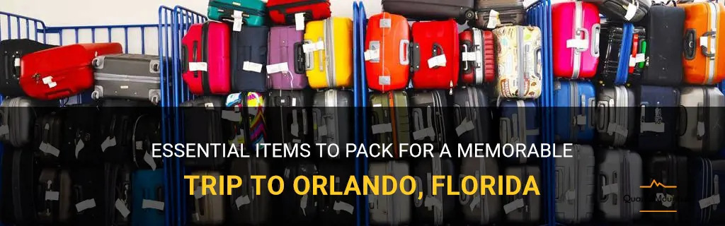 what to pack for orlando florida