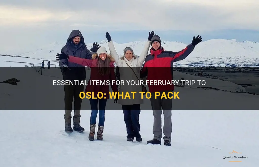 what to pack for oslo in February