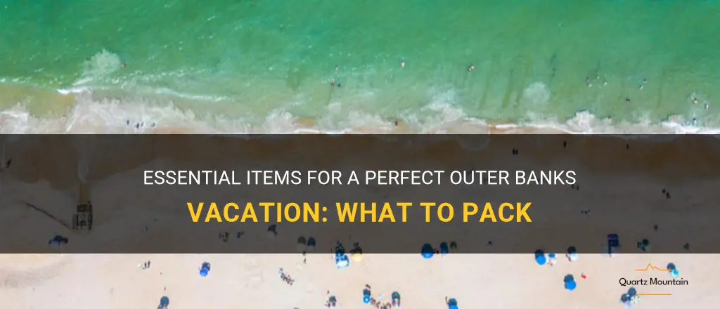 what to pack for outer banks