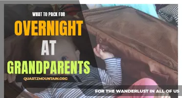 What to Pack for a Fun and Comfortable Overnight Stay at Grandma and Grandpa's