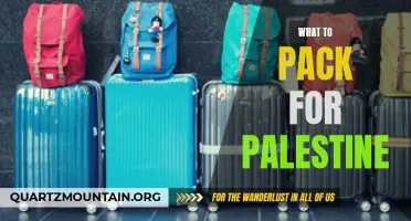 Essential Items to Pack for a Trip to Palestine