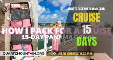 What to Pack for a Memorable 15-Day Panama Canal Cruise