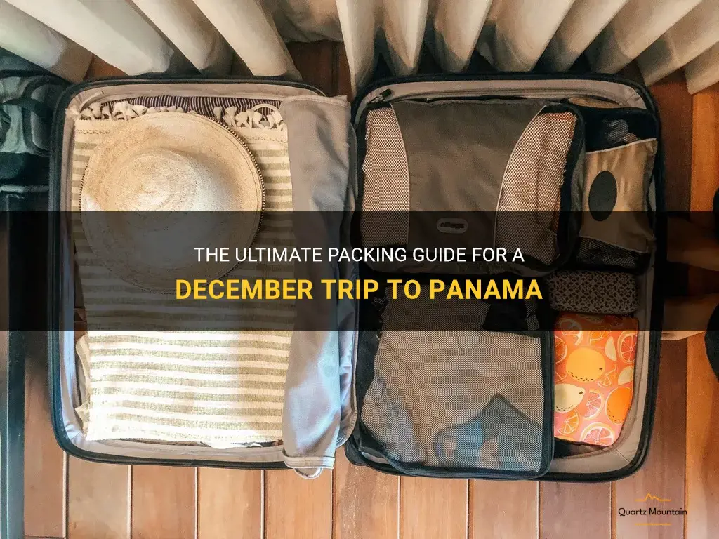what to pack for panama in december