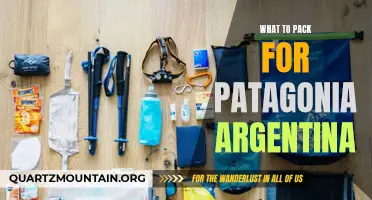 The Essential Packing List for Exploring Patagonia, Argentina