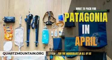 The Essential Packing Guide for Patagonia in April: Prepare for Adventure with these Must-Haves