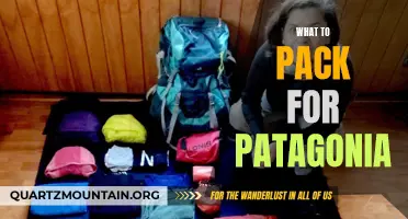 Essential items to pack for exploring Patagonia's stunning landscapes