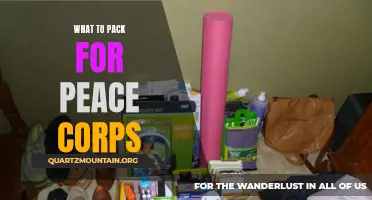Essential Items to Pack for Your Peace Corps Journey