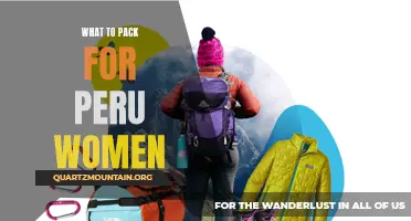 Essential Items for Women Traveling to Peru: What to Pack for Your Adventure