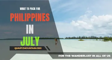 Essential Packing List for a July Trip to the Philippines