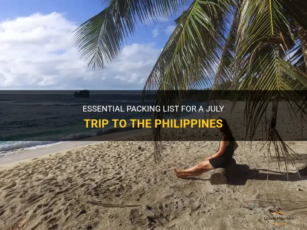 what to pack for philippines in july